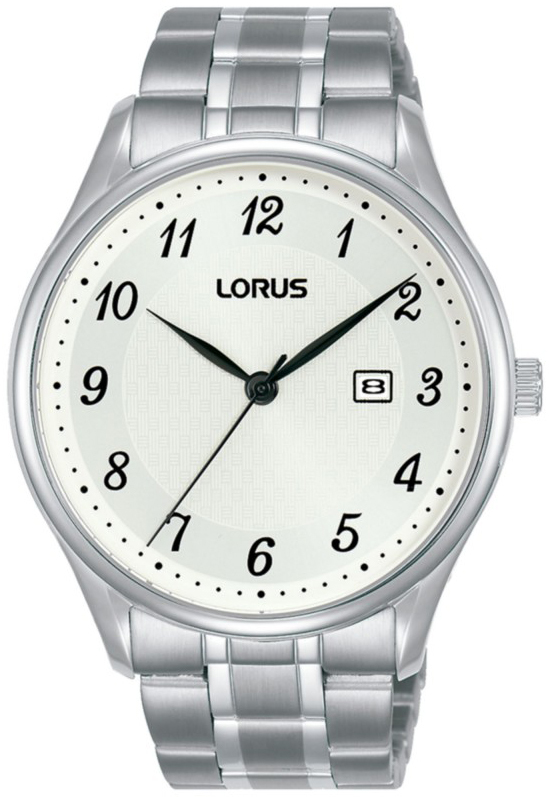 Lorus Herreklokke RH907PX9 Classic Hvit/Stål Ø42.2 mm