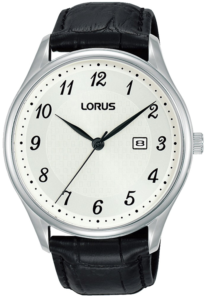 Lorus Herreklokke RH913PX9 Classic Sølvfarget/Lær Ø42 mm