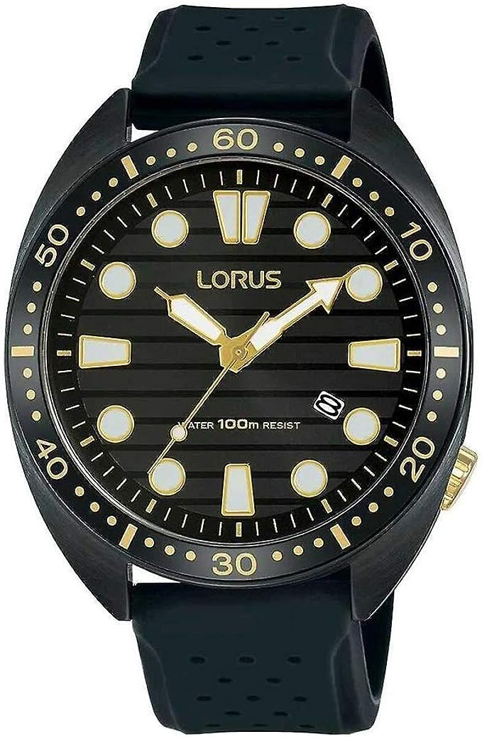 Lorus Herreklokke RH927LX9 Sports Grå/Gummi Ø42 mm