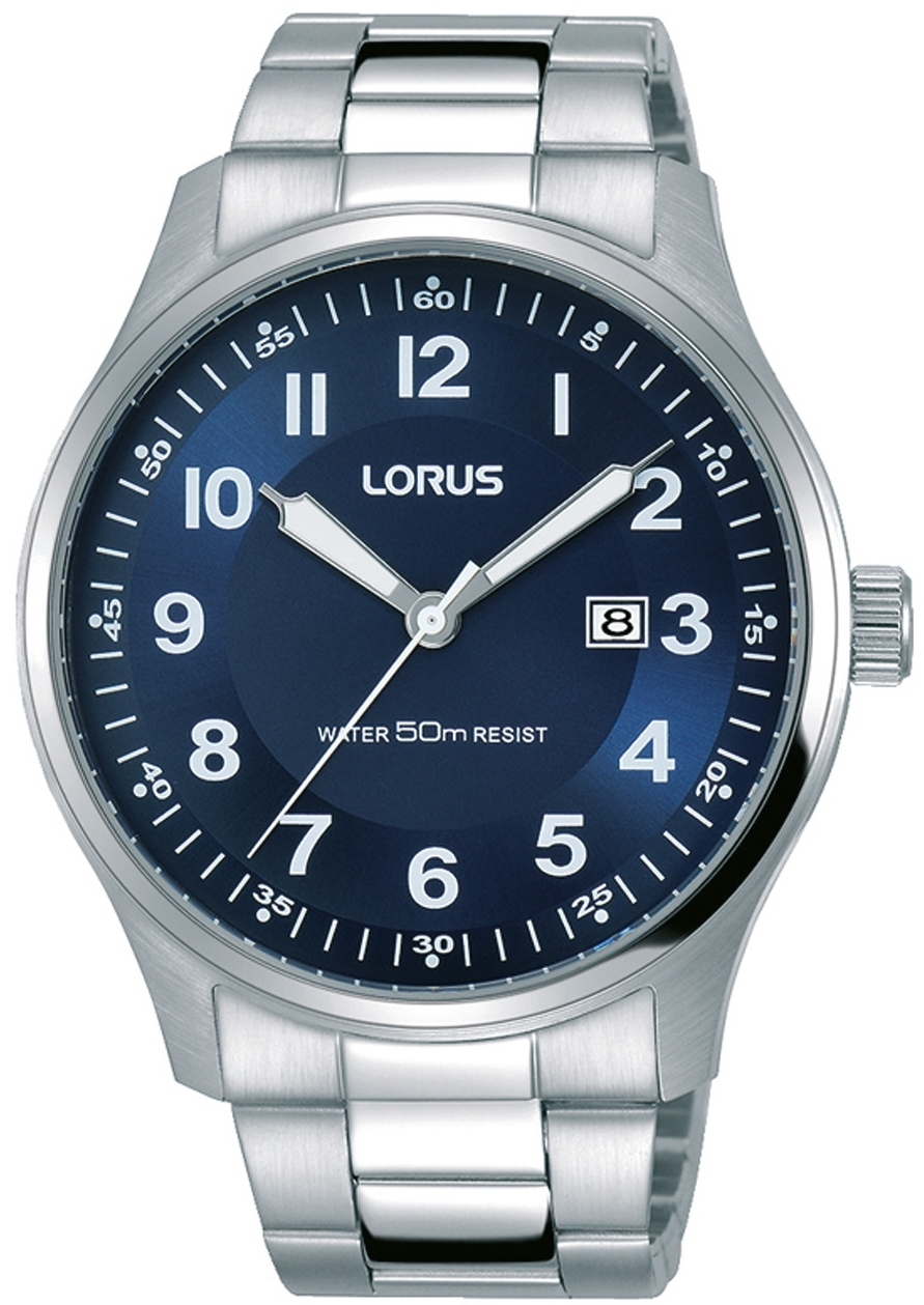 Lorus Herreklokke RH937HX9 Classic Blå/Stål Ø42 mm