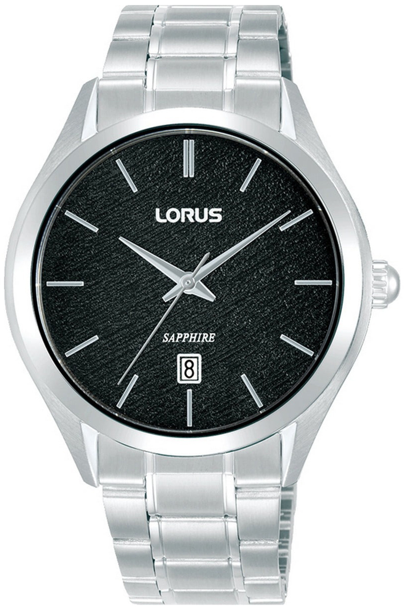 Lorus Herreklokke RH963RX9 Classic Sort/Stål Ø40 mm