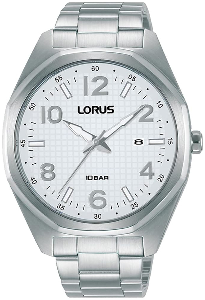 Lorus Herreklokke RH971NX9 Classic Hvit/Stål Ø42 mm