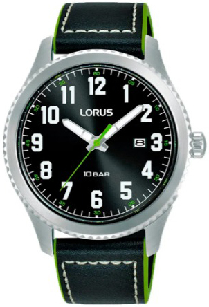 Lorus Herreklokke RH985RX9 Classic Sort/Lær Ø41 mm