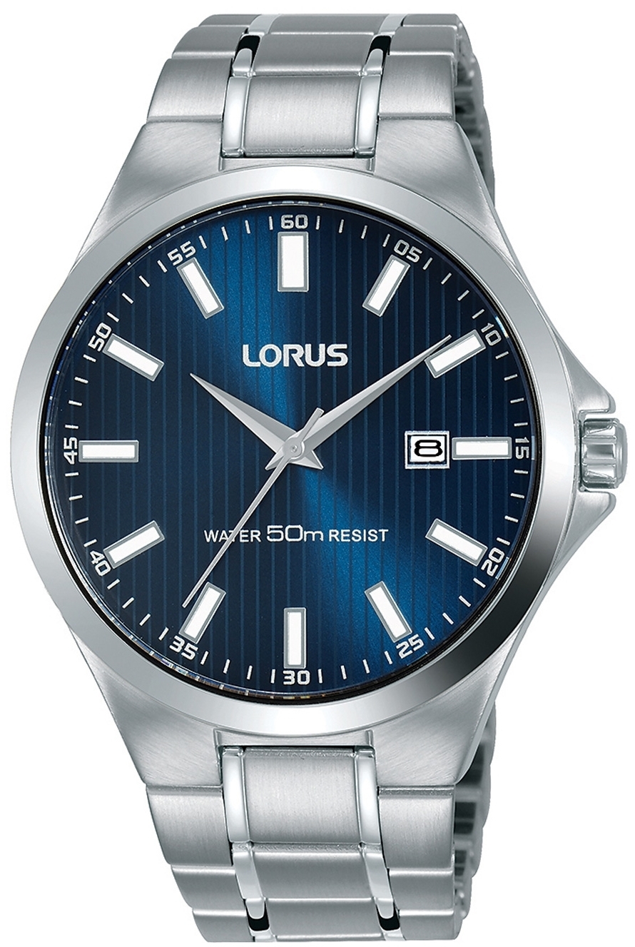 Lorus Herreklokke RH993KX9 Classic Blå/Stål Ø40 mm