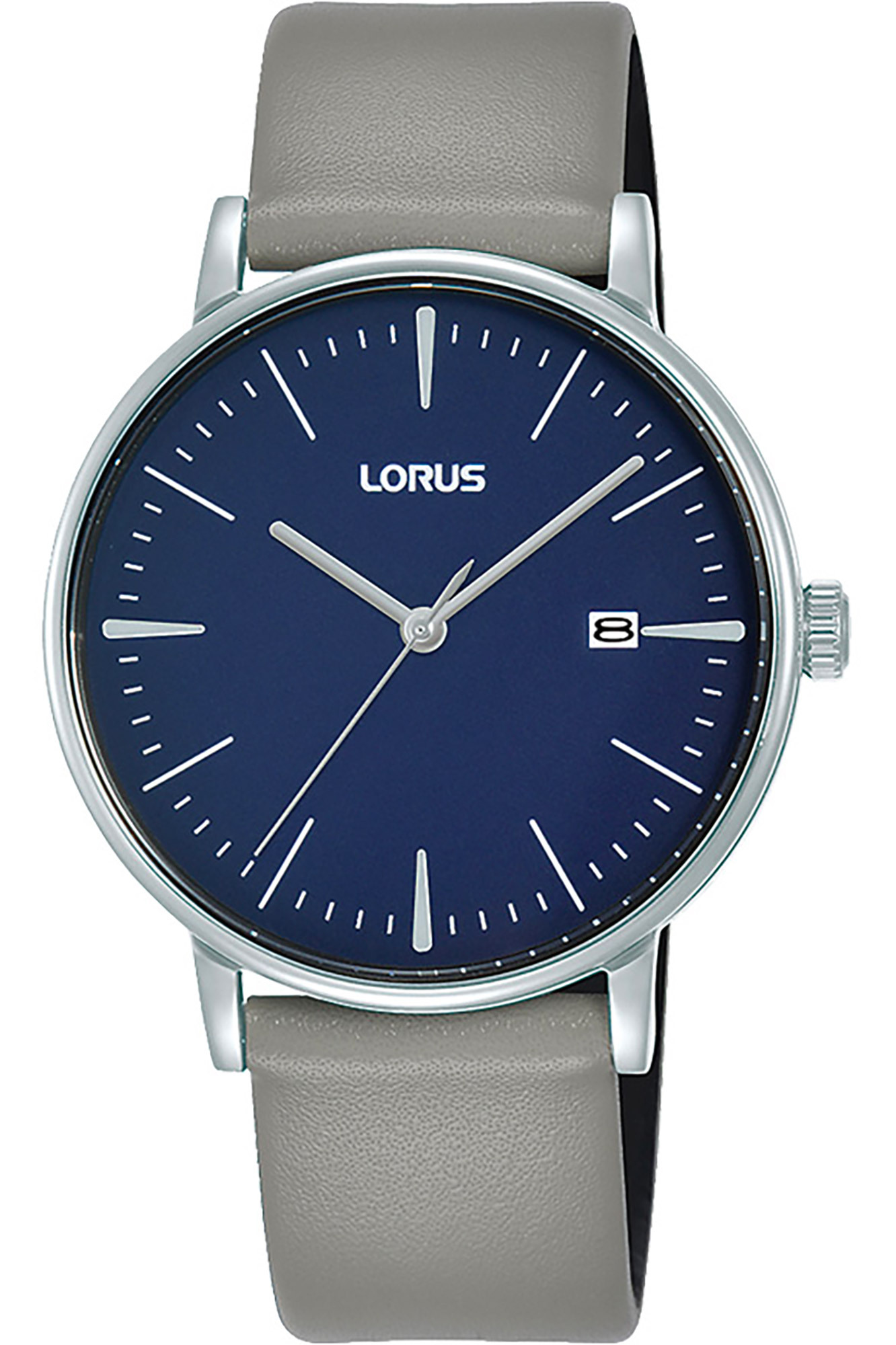 Lorus Herreklokke RH997NX9 Classic Blå/Lær Ø37 mm