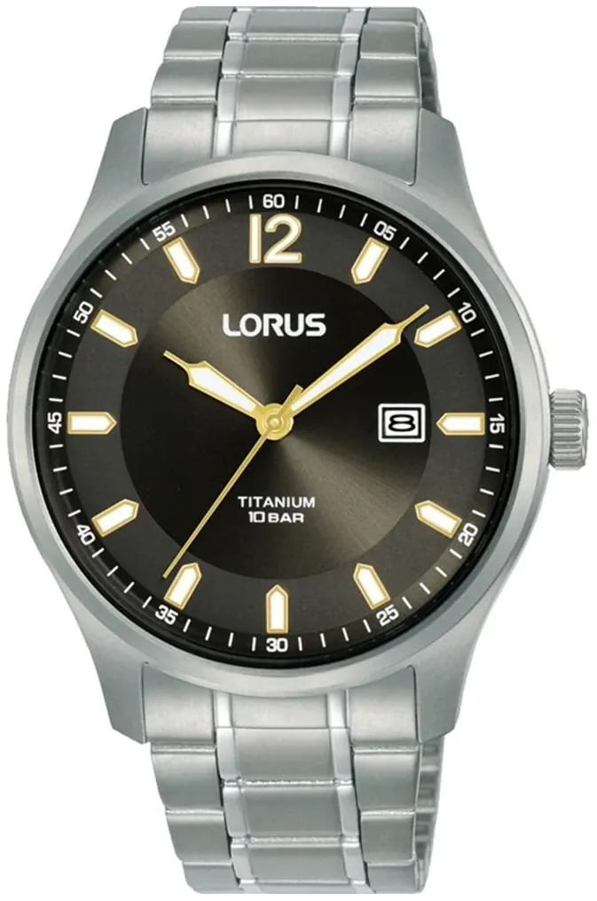 Lorus Herreklokke RH999QX9 Classic Sort/Titan Ø42 mm