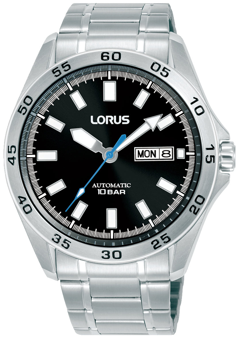 Lorus Herreklokke RL419CX9 Classic Sort/Stål Ø43 mm