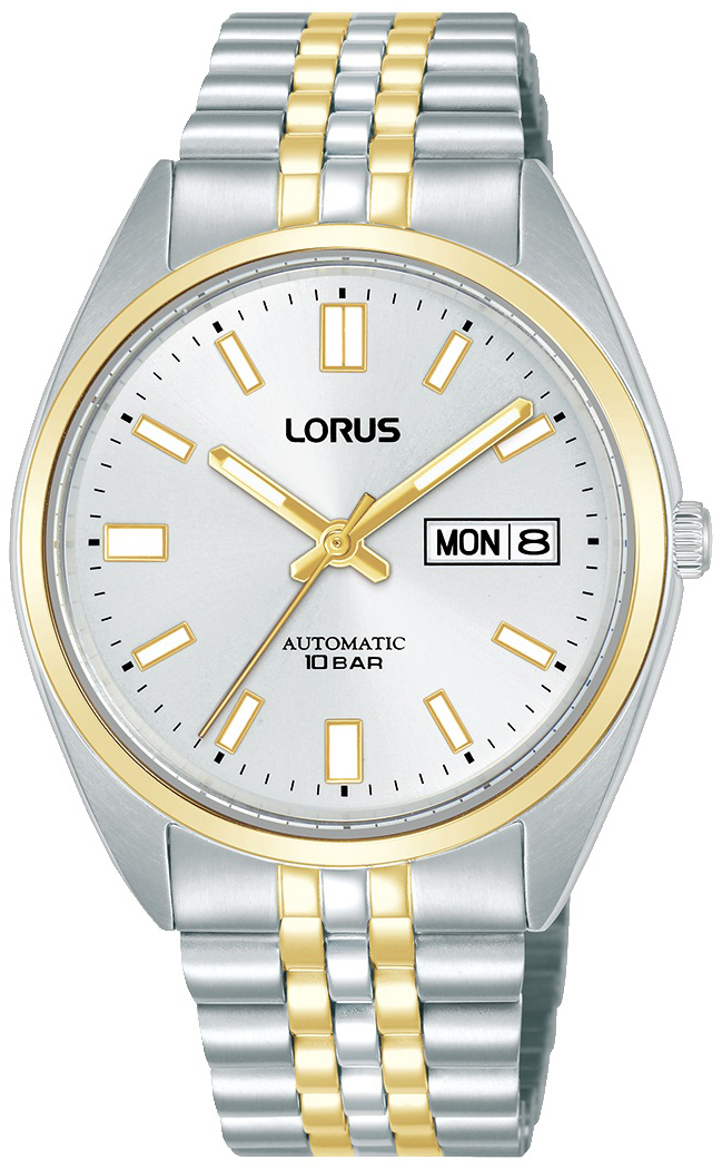 Lorus Herreklokke RL432CX9S Classic Hvit/Gulltonet stål Ø39 mm
