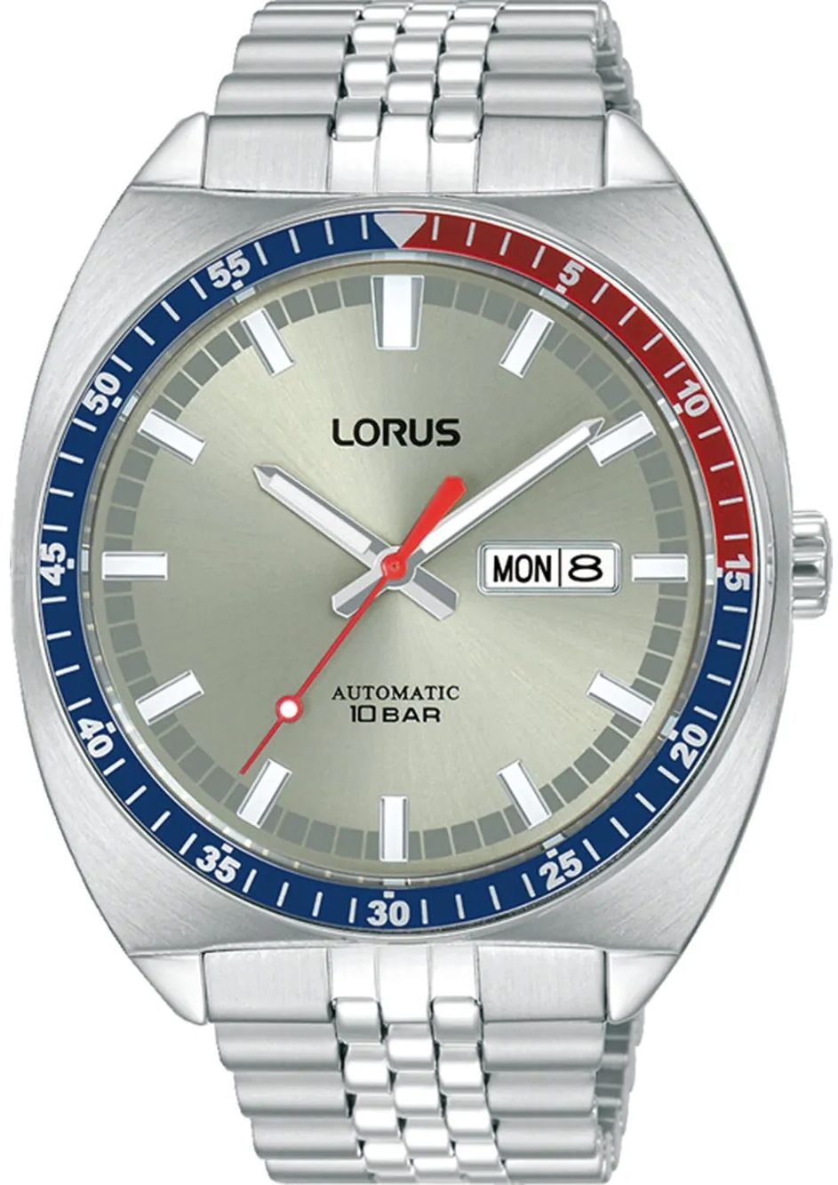 Lorus Herreklokke RL447BX9 Sport Sølvfarget/Stål Ø43 mm
