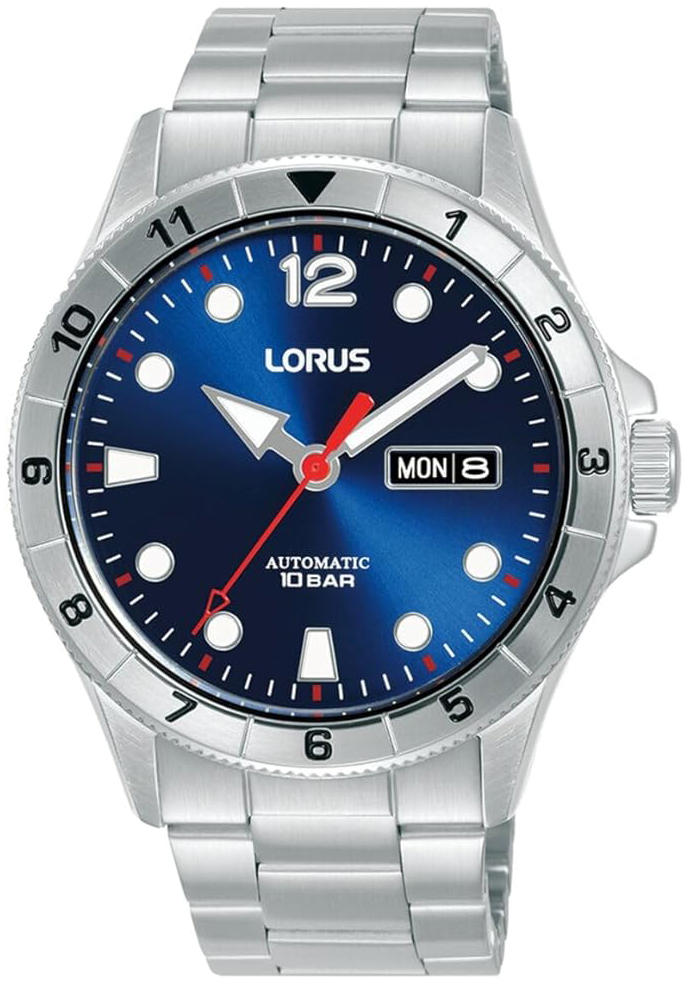 Lorus Herreklokke RL461BX9 Sport Blå/Stål Ø42 mm