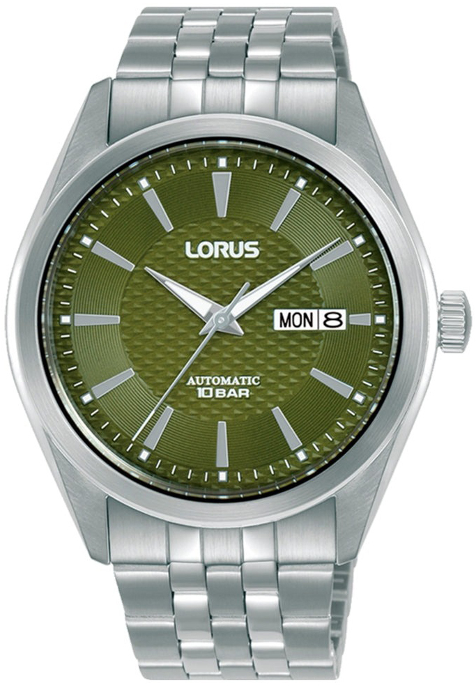 Lorus Herreklokke RL487BX9 Classic Grønn/Stål Ø42 mm