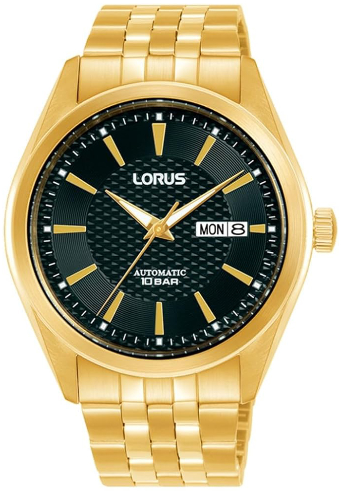 Lorus Herreklokke RL488BX9 Classic Sort/Gulltonet stål Ø42 mm