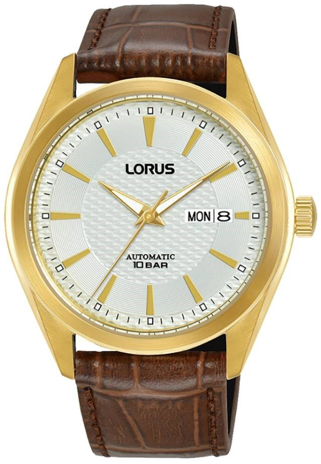 Lorus Herreklokke RL490BX9S Classic Hvit/Lær Ø42 mm