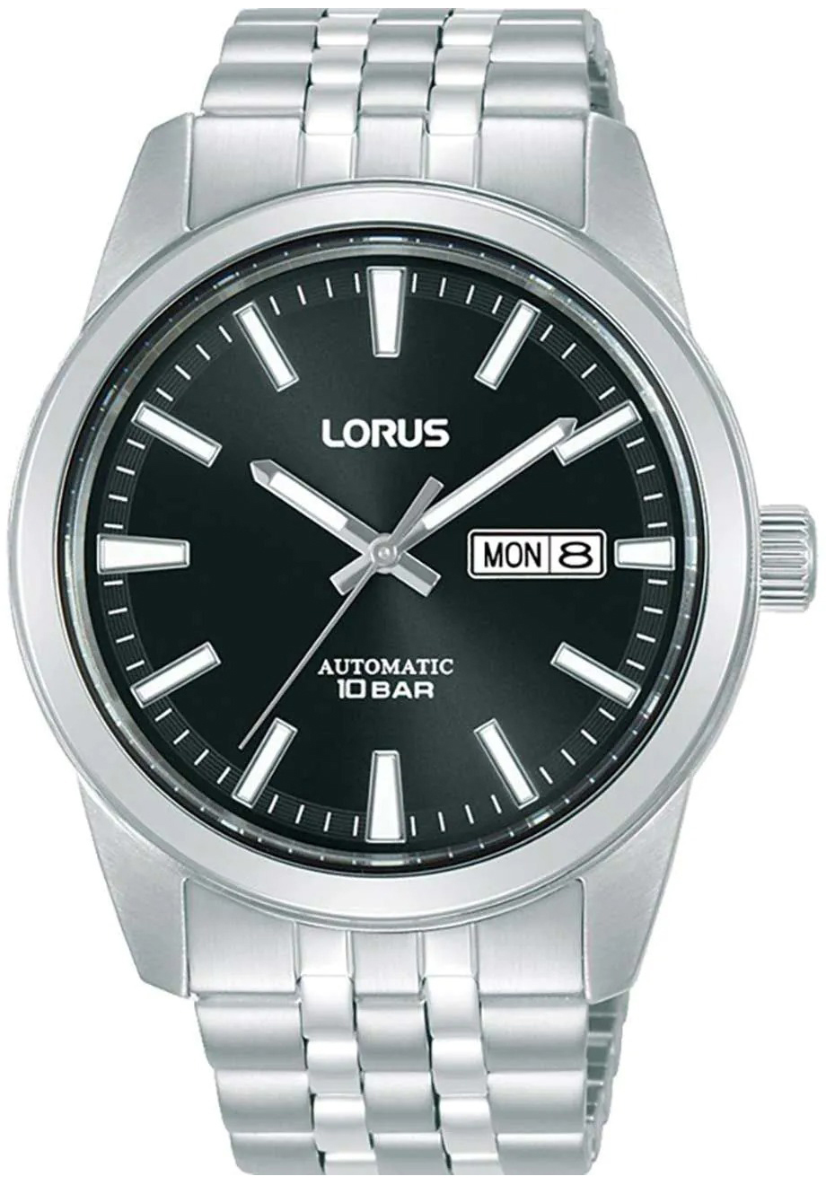 Lorus Herreklokke RL491BX9 Classic Sort/Stål Ø42 mm