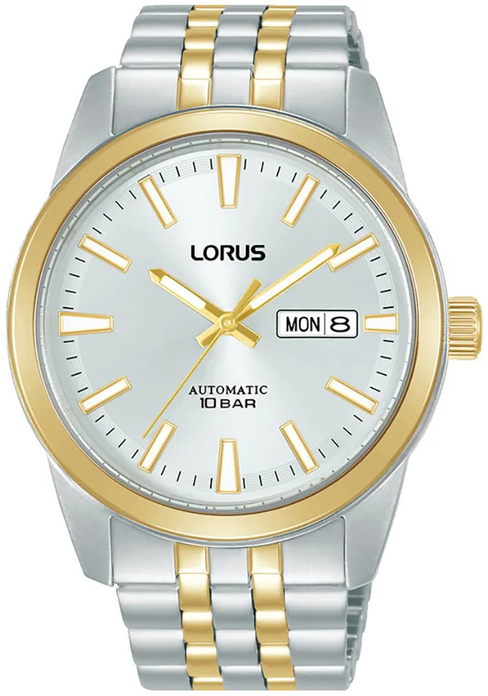 Lorus Herreklokke RL494BX9 Classic Sølvfarget/Gulltonet stål Ø42 mm