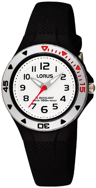 Lorus RRX41CX9 Kids Hvit/Gummi Ø28 mm