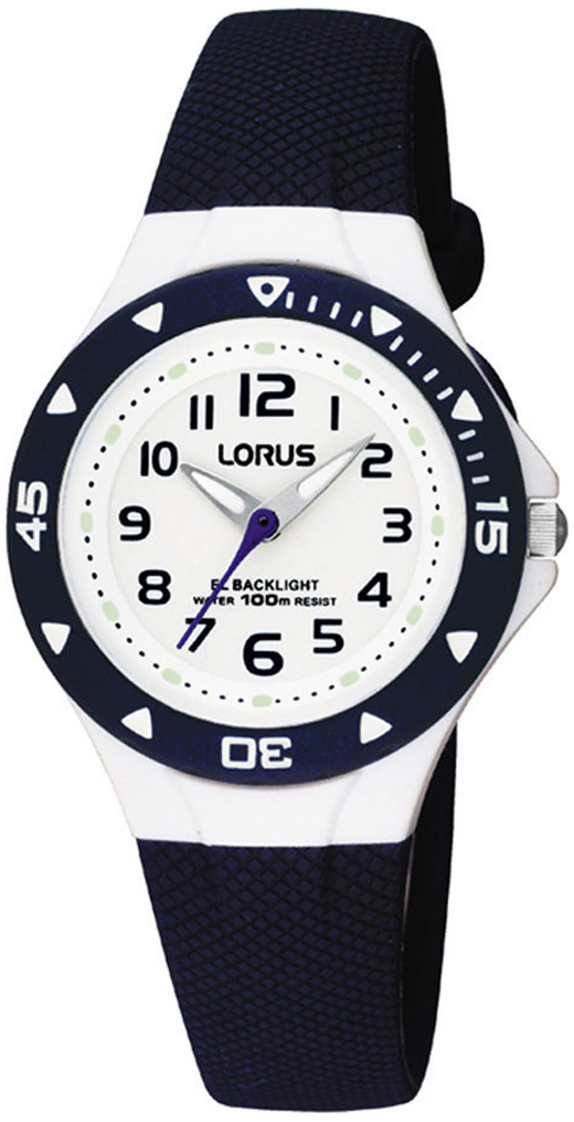Lorus RRX43CX9 Young Hvit/Gummi Ø28 mm