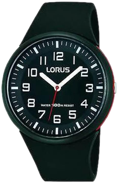Lorus RRX47DX9 Fashion Sort/Gummi Ø38 mm