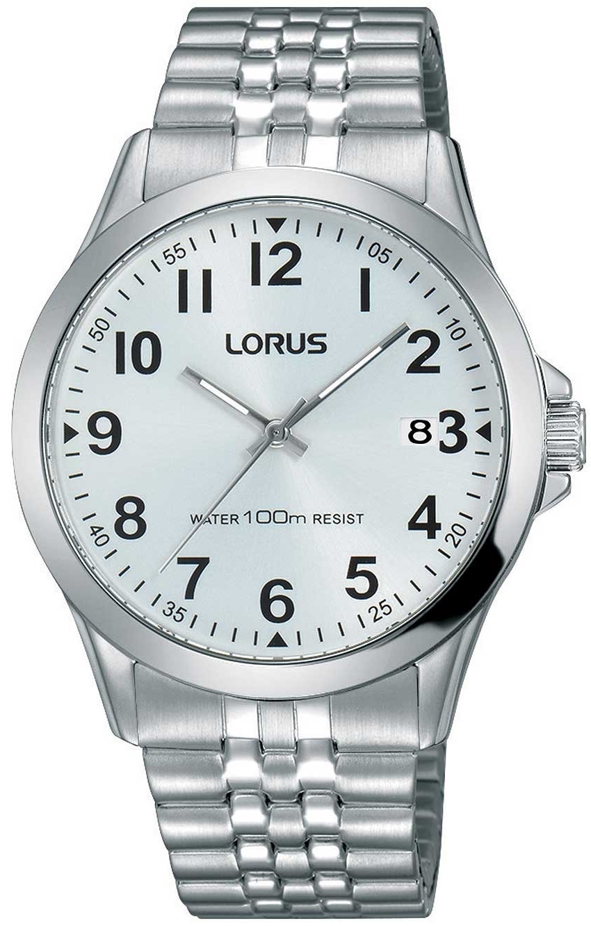 Lorus Herreklokke RS975CX9 Classic Hvit/Stål Ø38 mm