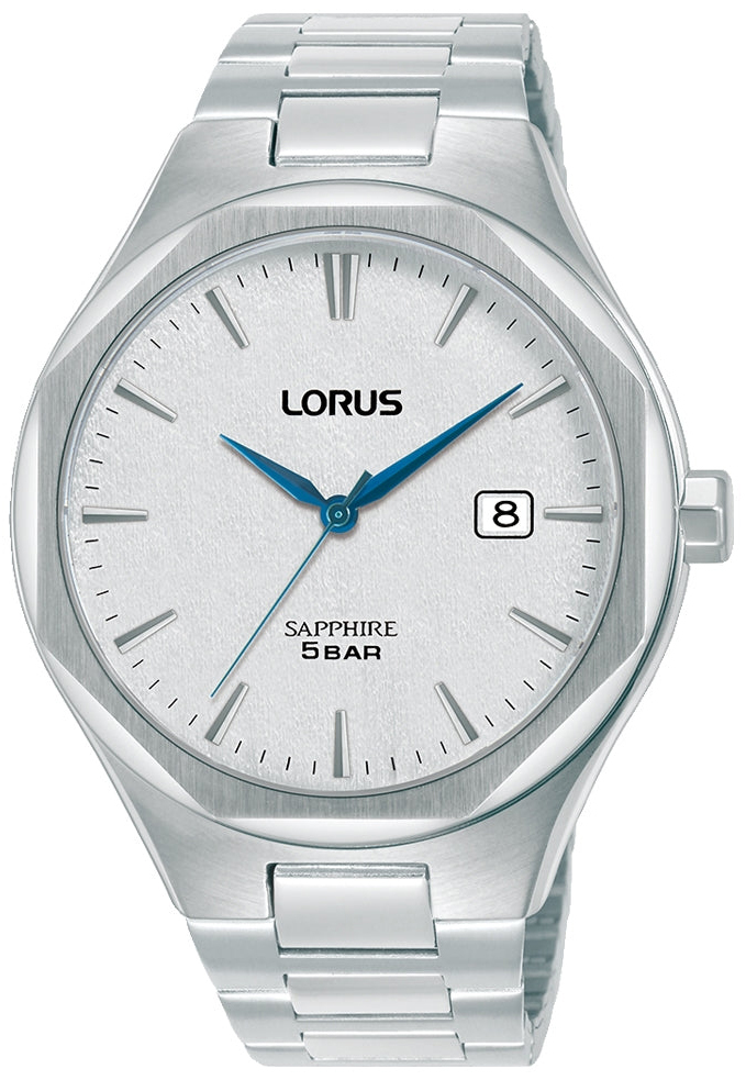 Lorus Herreklokke RS979DX9 Classic Hvit/Stål Ø42 mm
