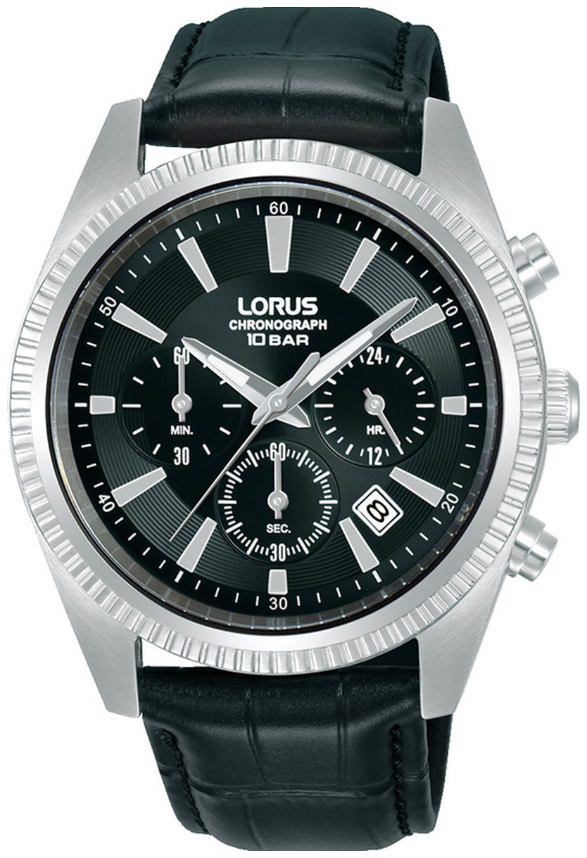 Lorus Herreklokke RT301LX9 Classic Sort/Lær Ø42 mm