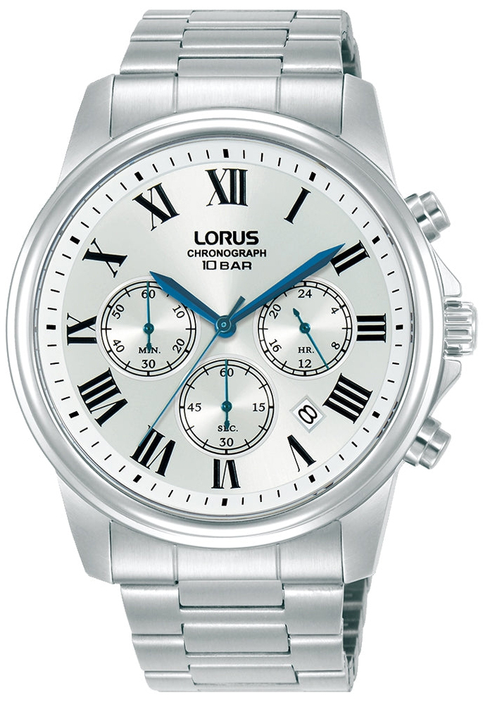 Lorus Herreklokke RT339LX9 Classic Sølvfarget/Stål Ø42 mm