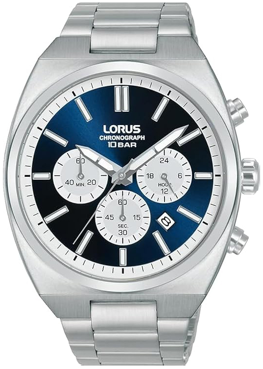 Lorus Herreklokke RT363KX9 Sports Blå/Stål Ø43 mm