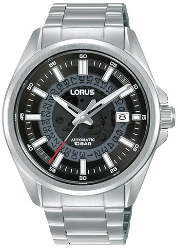 Lorus Herreklokke RU401AX9 Classic Sort/Stål Ø43 mm