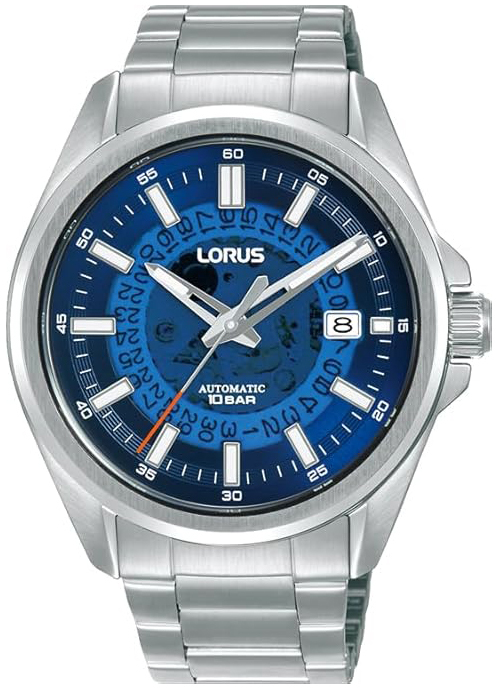 Lorus Herreklokke RU403AX9 Classic Blå/Stål Ø43 mm