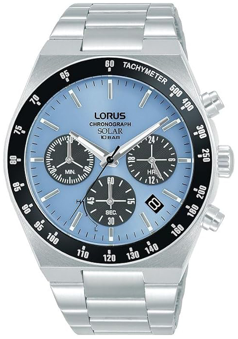 Lorus Herreklokke RZ525AX9 Sports Blå/Stål Ø43.8 mm