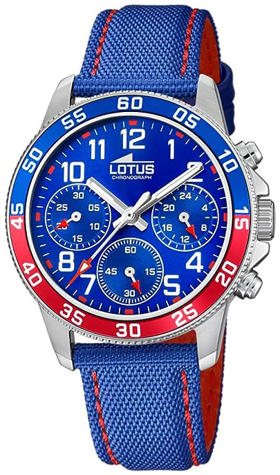 Lotus 18581/4 Junior Blå/Lær Ø36 mm