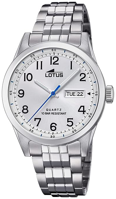 Lotus Herreklokke 18670/1 Classic Sølvfarget/Stål Ø42 mm