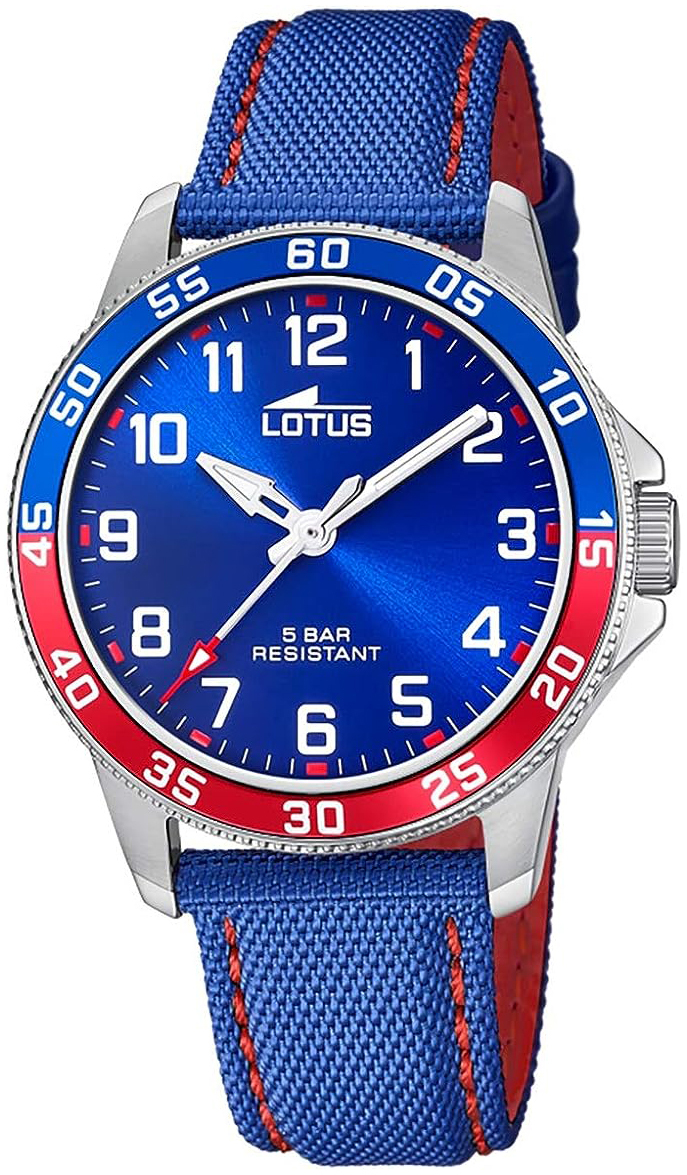 Lotus 18787/1 Junior Blå/Lær Ø36 mm