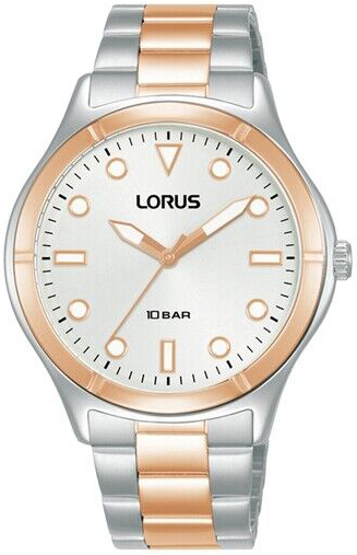 Lorus Herreklokke RG246VX9 Classic Sølvfarget/Rose-gulltonet stål