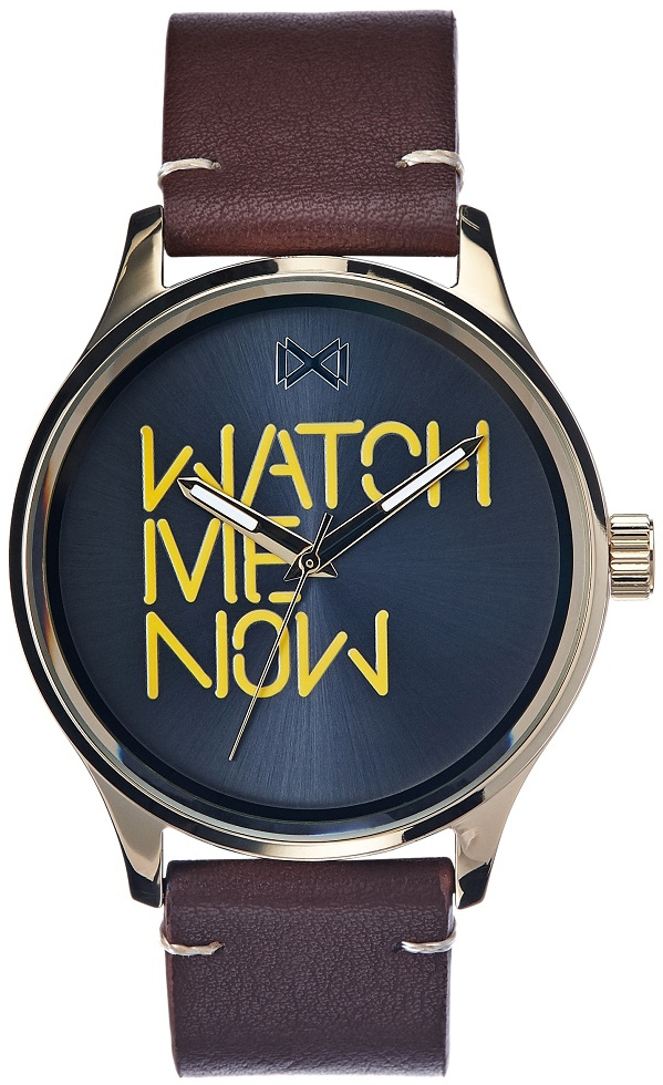 Mark Maddox Herreklokke HC7105-50 Classic Lær Ø41 mm