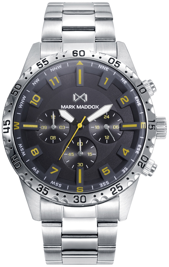 Mark Maddox Herreklokke HM0135-54 Classic Stål Ø44 mm