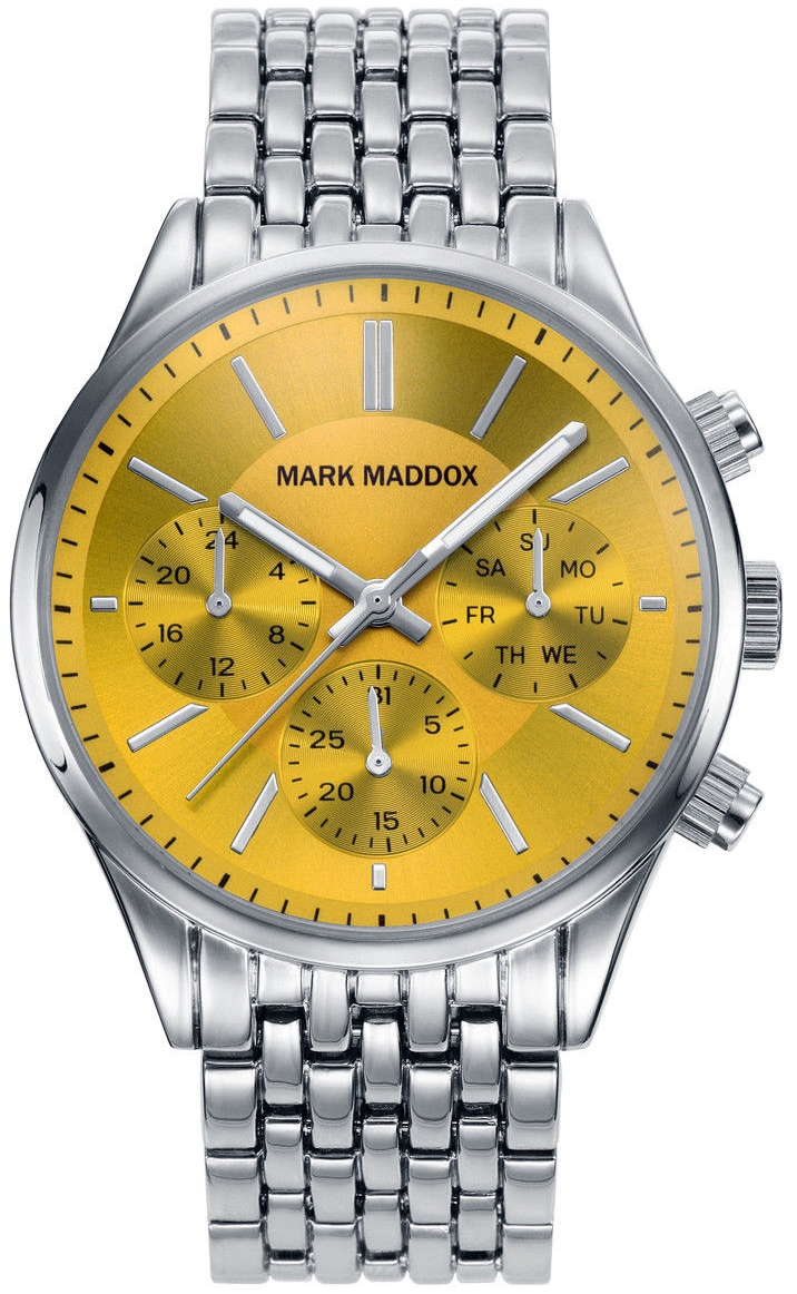 Mark Maddox Herreklokke HM2001-57 Classic Stål Ø42 mm