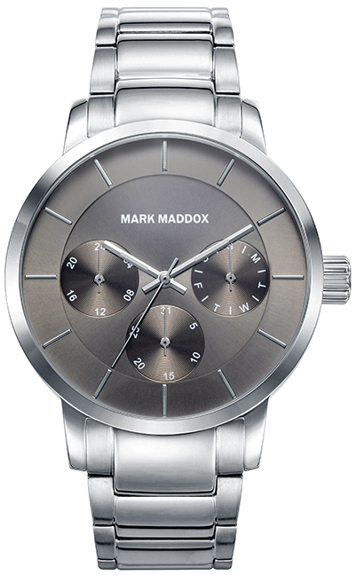Mark Maddox Herreklokke HM7014-57 Classic Stål Ø42 mm