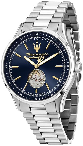 Maserati Herreklokke R8823124002 Sorpasso Blå/Stål Ø42 mm