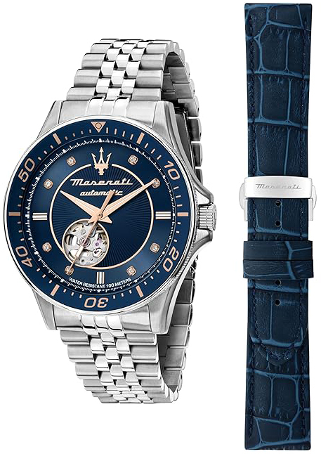 Maserati Herreklokke R8823140013 Sfida Blå/Stål Ø44 mm