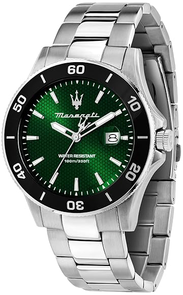 Maserati Herreklokke R8853100038 Lifestyle Grønn/Stål Ø43 mm