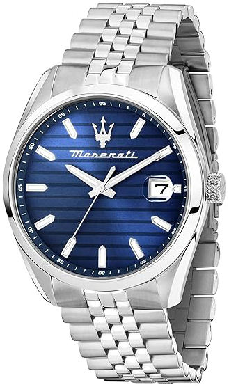 Maserati Herreklokke R8853151028 Attrazione Blå/Stål Ø43 mm