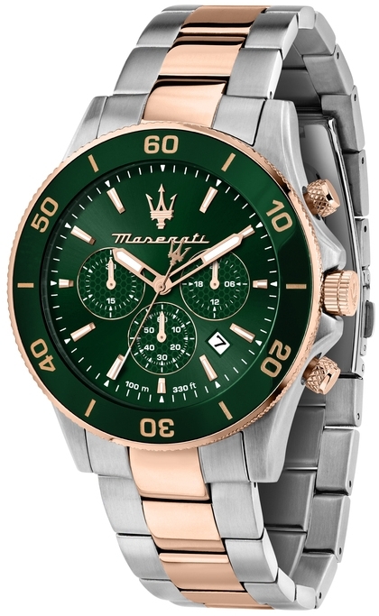 Maserati Herreklokke R8873600004 Competizione Grønn/Stål Ø43 mm