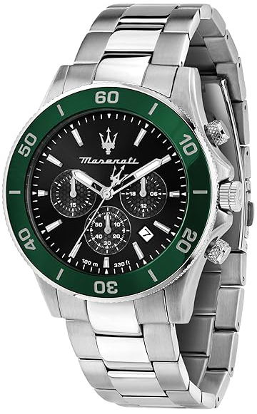 Maserati Herreklokke R8873600008 Lifestyle Sort/Stål Ø43 mm