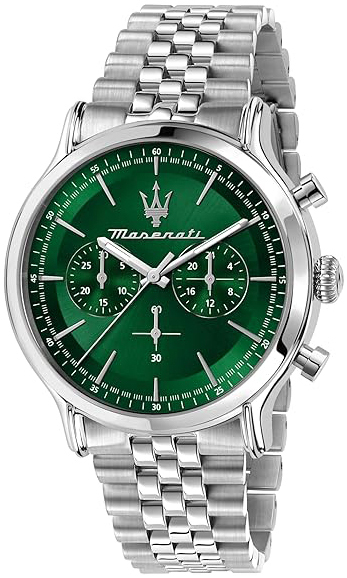 Maserati Herreklokke R8873618033 Classic Grønn/Stål Ø42 mm