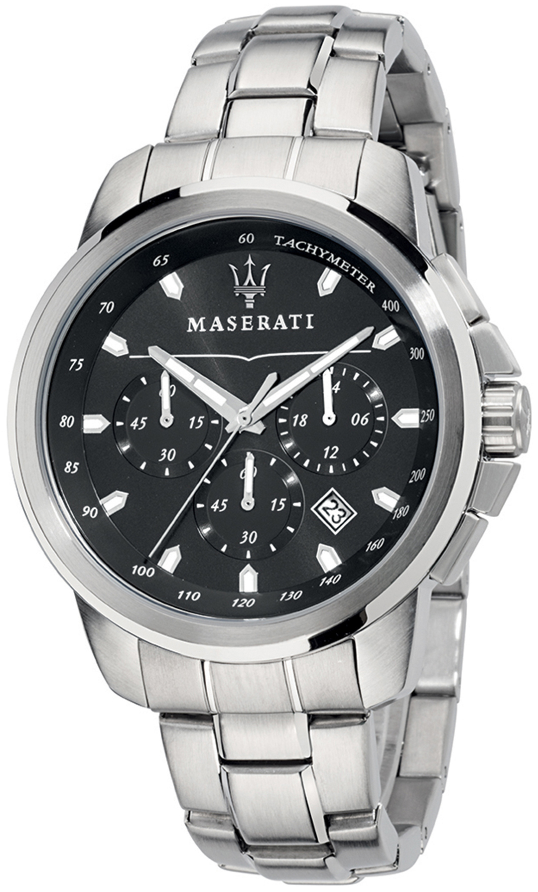 Maserati Herreklokke R8873621001 Successo Sort/Stål Ø44 mm
