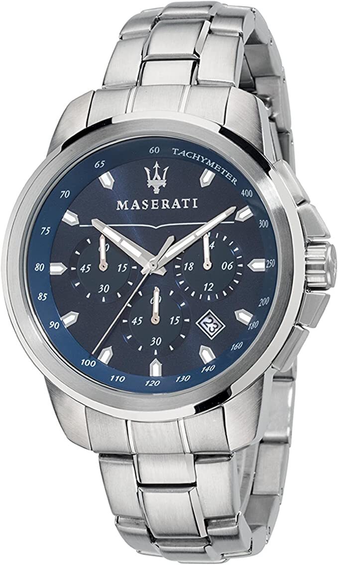 Maserati Herreklokke R8873621002 Successo Blå/Stål Ø44 mm