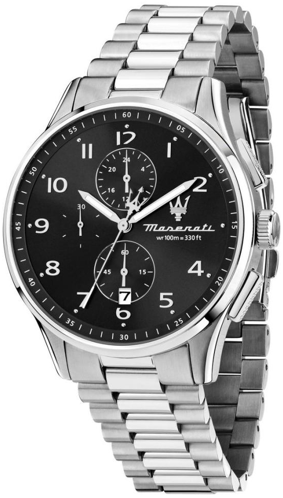 Maserati Herreklokke R8873624007 Sorpasso Sort/Stål Ø42 mm