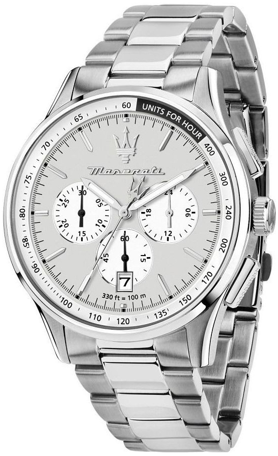 Maserati Herreklokke R8873624013 Sorpasso Sølvfarget/Stål Ø42 mm