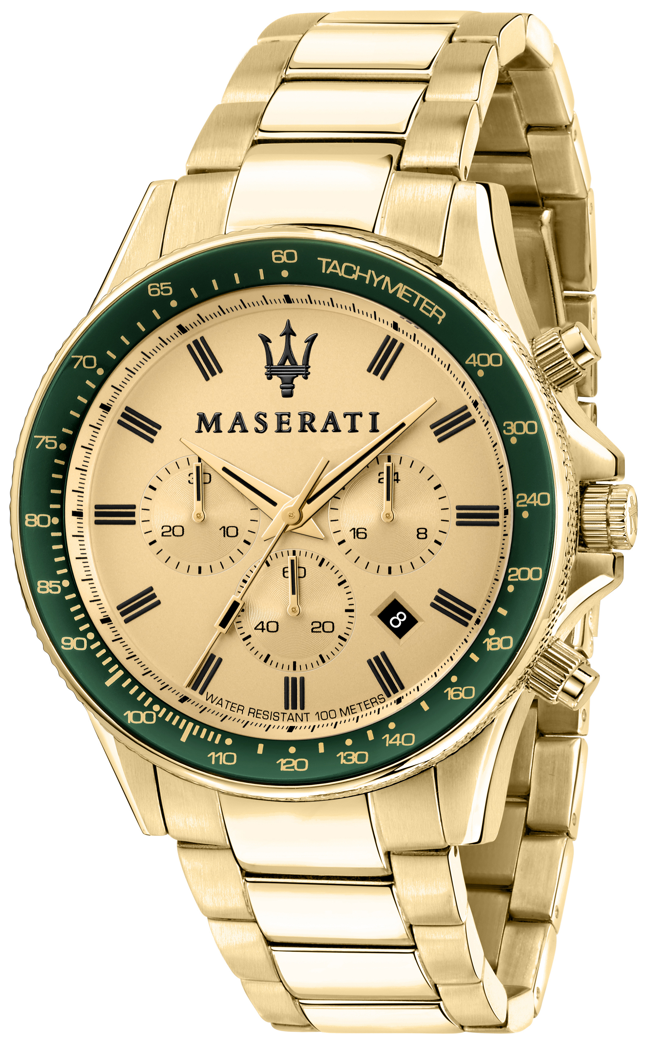 Maserati Herreklokke R8873640005 Sfida Gull/Gulltonet stål Ø44 mm